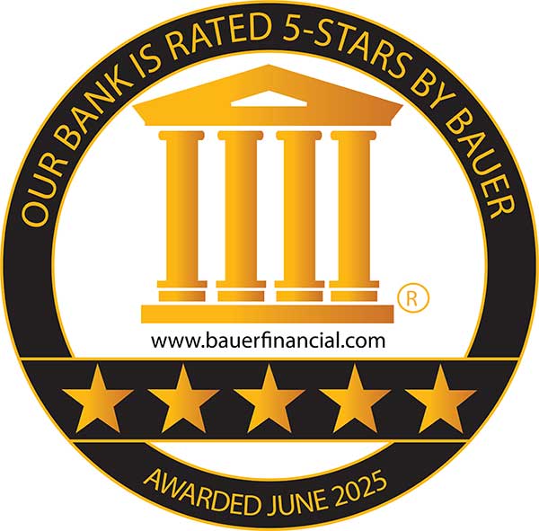 5 Star Bauer Financial Inc. rating logo