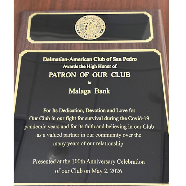 award plaque