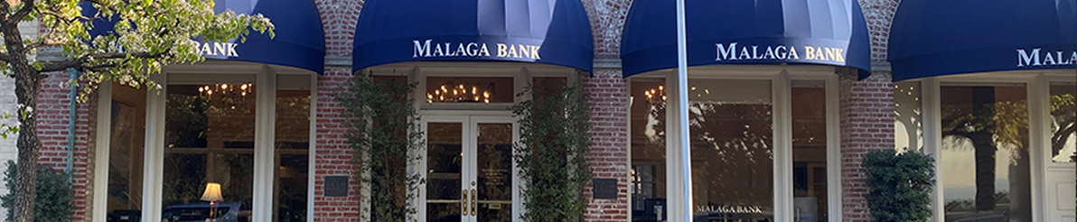 Outside view of Malaga Bank's Palos Verdes Estates branch 