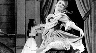 Sacha Ohara appearing in the Nutcracker ballet.