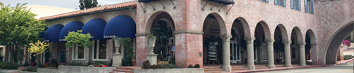 Malaga Bank building in Malaga Cove