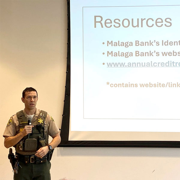 a male law enforcement officer