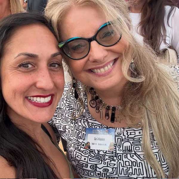 Andrea Lastimosa and Liz Johnson